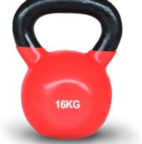 OWY Pesa Rusa de Ejercicio Kettlebell 8kg, 12kg Y 16kg Ideal para Entranamiento de Musculación Crosstraining | Revestimiento de Vinilo barata